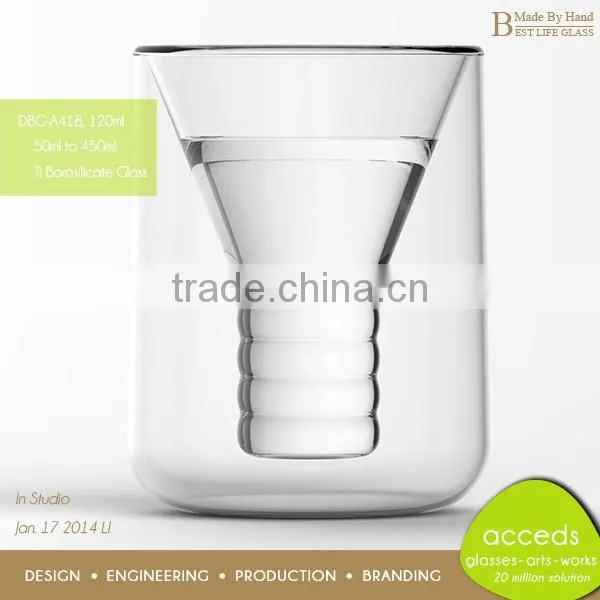 Different Shaped Borosilicate Glass Christmas China Tea Cups Wholesale photo-6