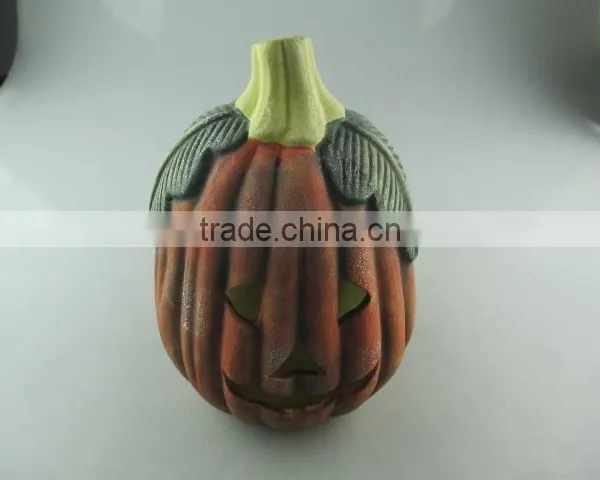 Pumpkin Shape Ceramic Decoration for Helloween Use in Stocklots photo-2
