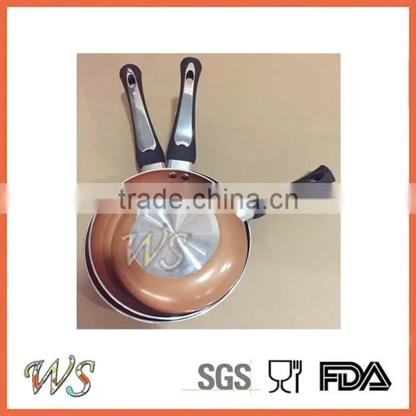 WS-FPKL01 Aluminium Non-stick Copper Pan Frying Pan Set photo-5