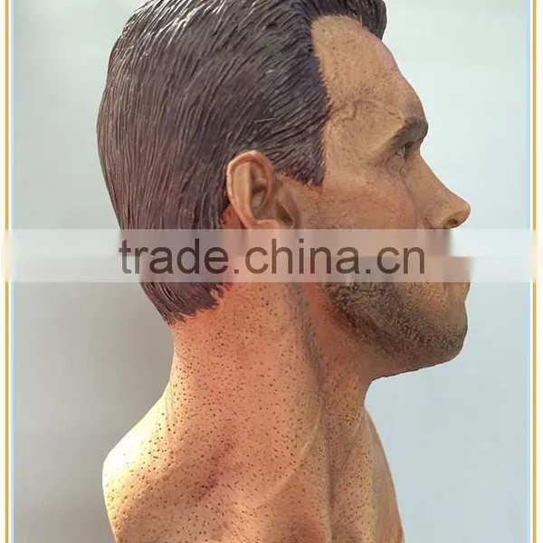 Resin Collectible The Terminator Movie Hero Schwarzenegger Bust Statue photo-4