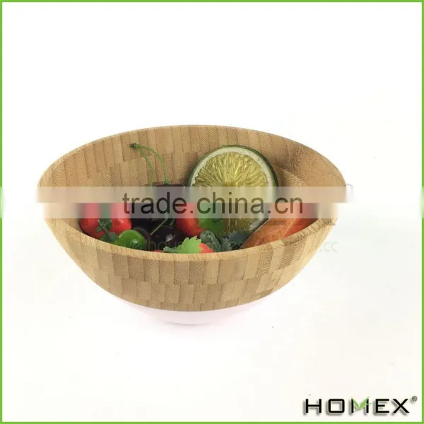 Wholesale Salad Bowl Mad of Bamboo Homex BSCI/Factory photo-2