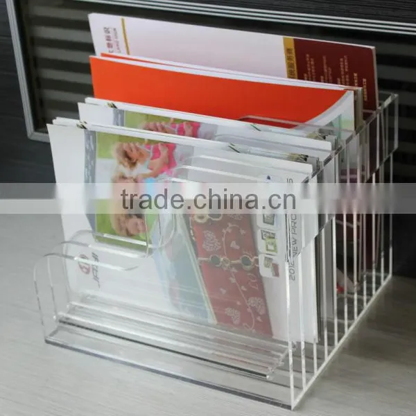 Hot Selling Custom Office Table Transparent File Stationery Shelf photo-6