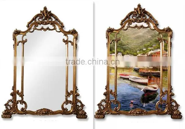 Baroque Style Frame With Handmade Oil Painting photo-4
