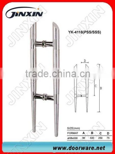 Stainless Steel Heavy Door Handle Wrought Iron Door Handles Gate Handles photo-2