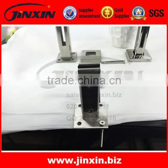 JINXIN Stainless Steel Square Core Drill Glass Spigot for Pool Fence photo-5