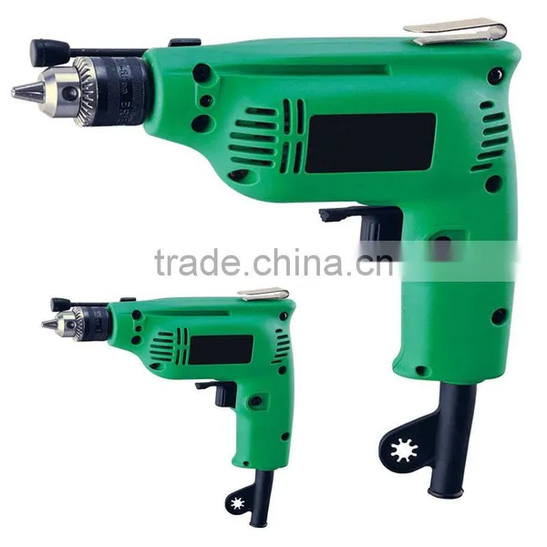 India Hot Sales 6.5mm/10mm 230w Power Portable Mini Manual Hand Drill Machine Small Straight Electric Drill photo-2