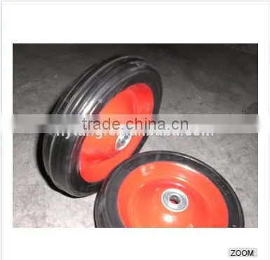 Solid Rubber Wheel 6x1.5" photo-3