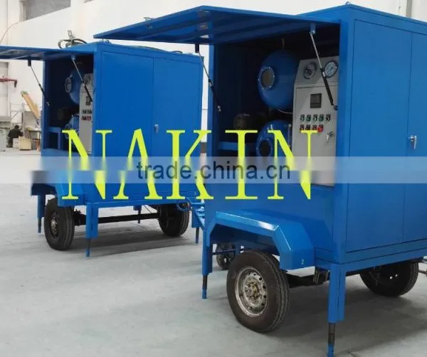 Hot Selling Nakin ZYM Trailer Type Insulating Oil Process / Oil Disposal / Oil Flushing photo-2