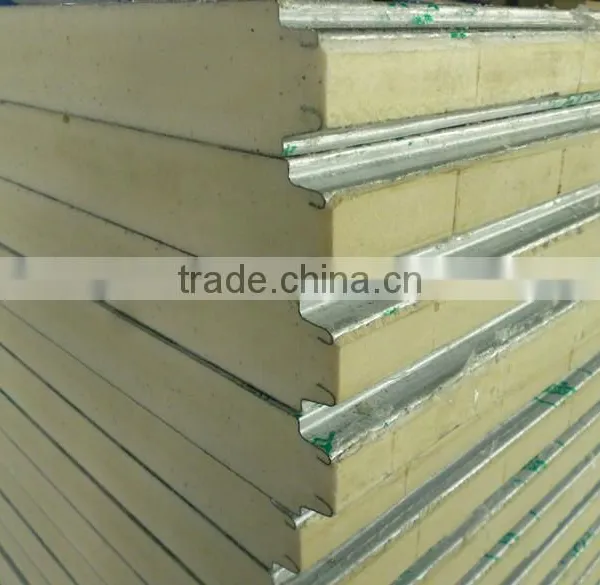 Superior Insulated Heat Sandwich Panel for Cold Room PU Sandwich Panel photo-3
