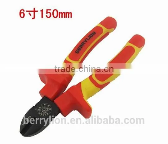 Berrylion 6"/150mm Insulated VDE Pliers Diagonal Cutter VDE Pliers photo-4