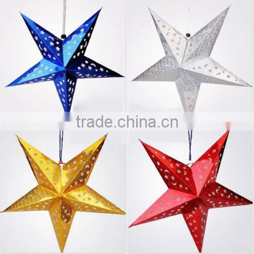 Cheap 2016 Xmas String Hanging 30 45 60cm Star for Christmas Party Decoration Christmas Tree Ornament photo-4