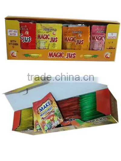 Concentrate Instant Fruit Flavoured Drink Powder Mix Factory