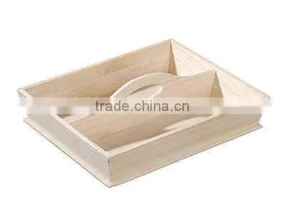 Paulownia Plywood,Wood Material and China Regional Feature Wooden Tray photo-4