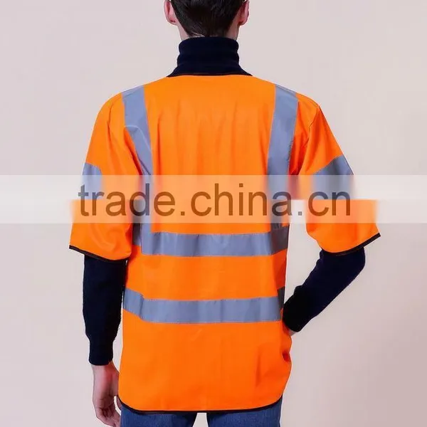 High Visble En471 Class 3 Safety Reflective Vest photo-3