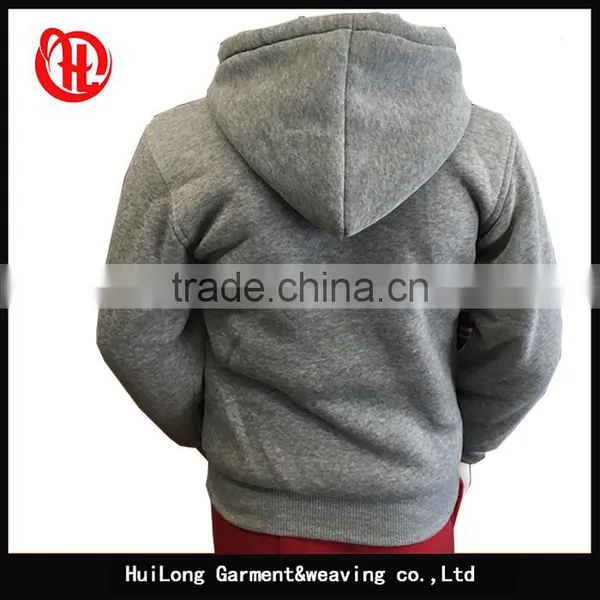 Children Apparel Winter Boys Plain Hoodies photo-4