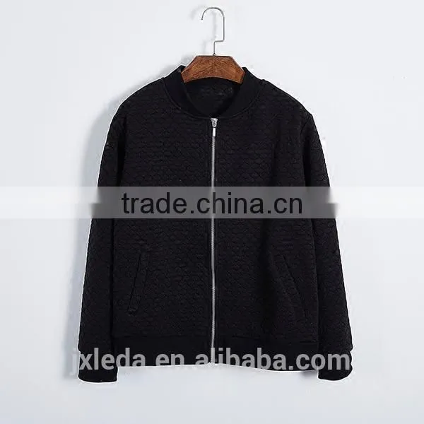 100%cotton Runway Casual Baseball Cloth Jacket photo-3