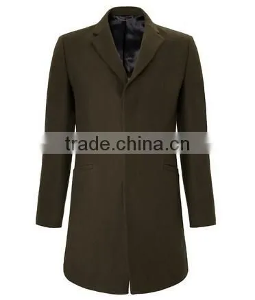 2014 Winter Season Latest Style Formal Occasion Slim Fit Mens Cashmere Men Coat photo-3