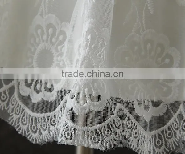 New Arrival Summer Baby Clothes White Embroidery Flower Lovely Lace Net 0-2 Years Old Party Dress Baby First Communion Dresses photo-5