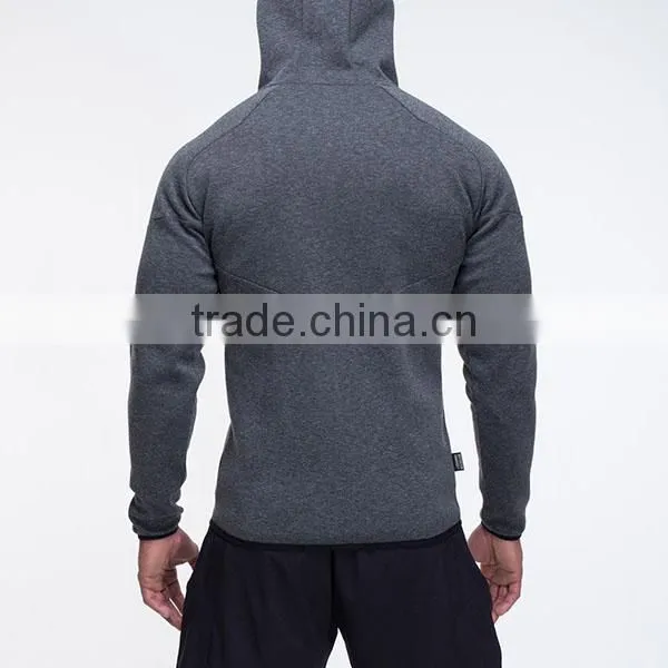 MEN MUSCLE FIT ZIPPER JACKET 2.0 GREY photo-2