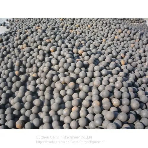 Dia.40mm,50mm Rolled Grinding Mill Media Steel Balls,steel Forged Grinding Balls,rolling Steel Balls photo-4
