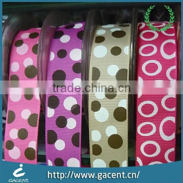 China Fancy Wholesale Cotton Grosgrain Ribbon photo-6
