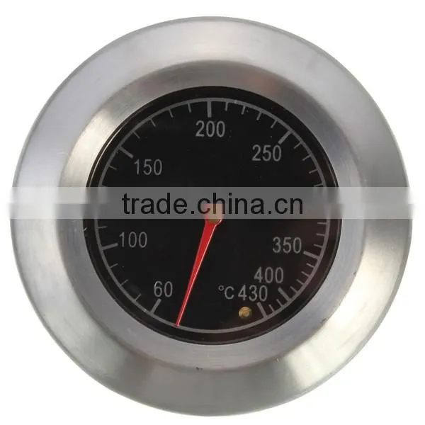 High Quality Barbecue BBQ Smoker Grill Stainless Steel Thermometer Temperature Gauge 60-430 photo-4