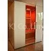 Luxury German Sauna Room, 2 Person Home Far Infrared Ceramic Sauna