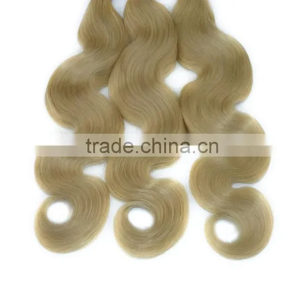 European Blonde Body Wave Hair Color 613 Human Hair Weave Lightest Color Human Hairwholesale Premium photo-4