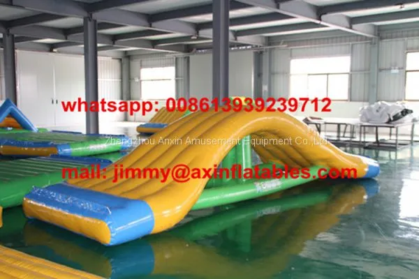 New Type 0.9MM PVC Material Giant Commercial Adult Lake Amusement Water Park Inflatable Sea Floating Aqua Park For Sale photo-3