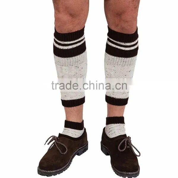 Bavarian Calf Socks Brown-green photo-5