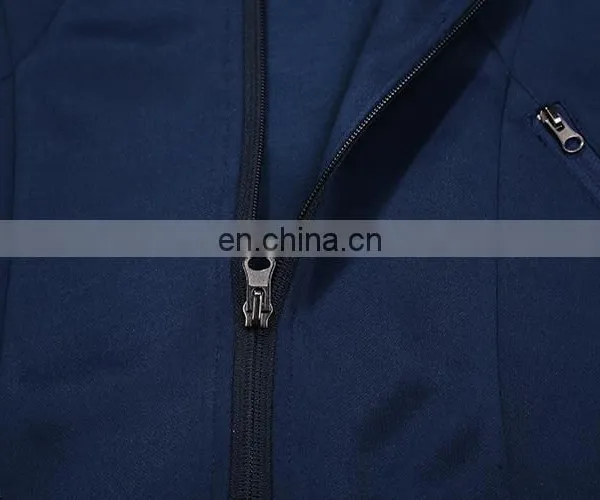 Blank Navy Men Sports Wear Branded Tracksuits photo-4