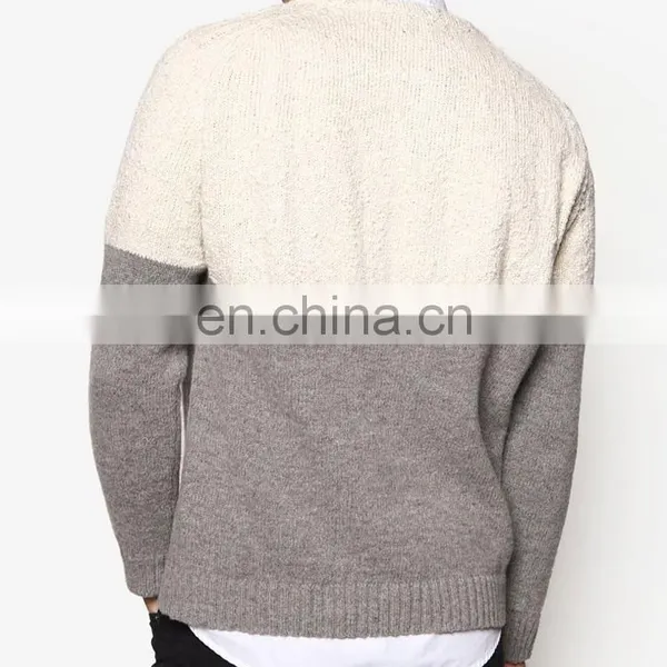 Latest Men's Shrug Cashmere Knit Sweater Design of Hand Made Sweaters photo-4