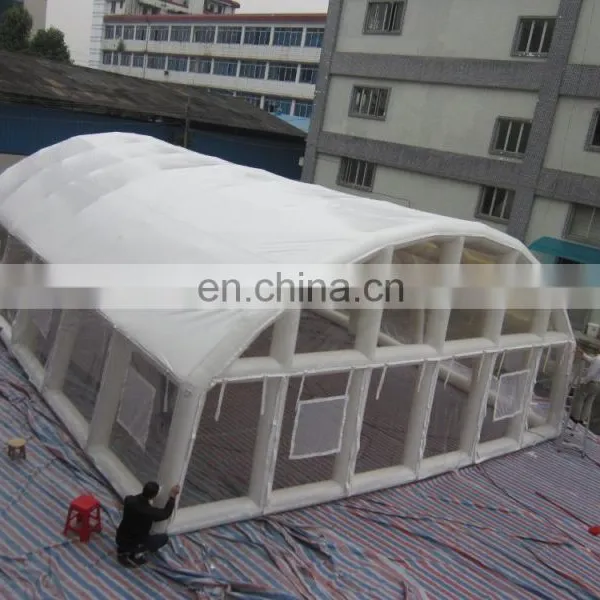 2016 Pretty High Quality Transparent Inflatable Dome Tent /transparent Swimming Inflatable Tent photo-3