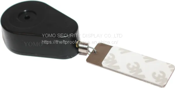 Plastic Teardrop Pullbox Anti Theft Tether With Dog Tag Endfitting photo-2