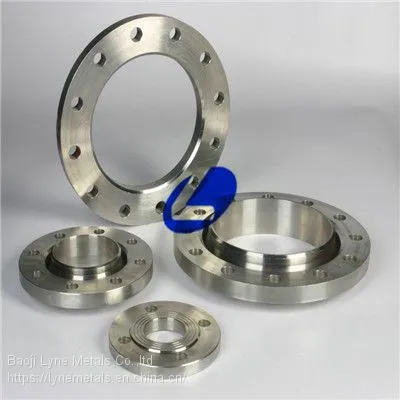 GR2 EN1092-1 Type02 Titanium Loose Plate Flange DN10-4000 PN10-40 photo-4