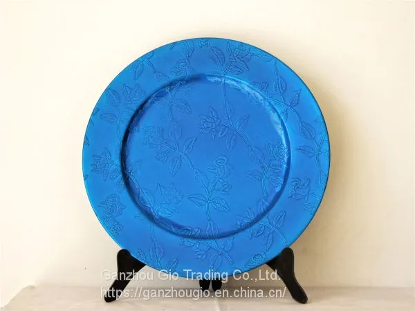 Plastic Charger Plate,christmas Decoration Plate Charger Plate Made in China YF-60571 photo-4