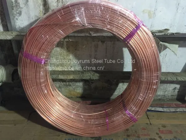 Copper Coated Bundy Tube 8*0.7 Refrigeration Condenser Tube