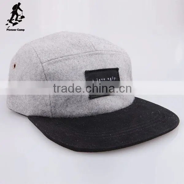 New Arrival Custom Soft Wool Snapback Hats Winter Hats photo-2