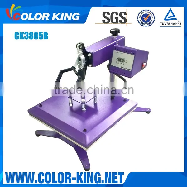 2016 Colorking Flat Hot Printing Small Insert T Shirt Heat Press Machine photo-6