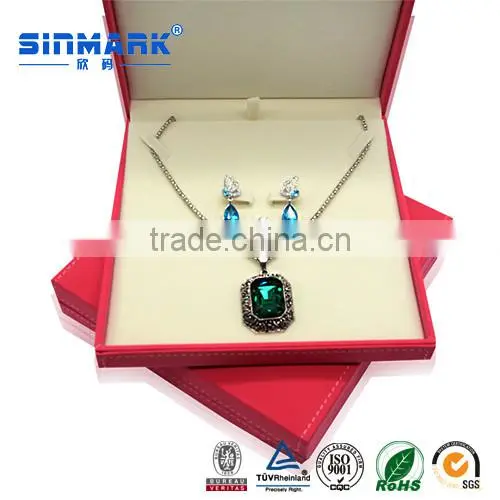 SINMARK PU Jewelry Box Set Exquisite Necklace Jewelry Box Velvet Set photo-2