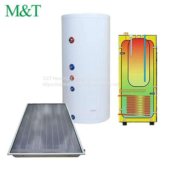 150 200 300l Color Steel Solar Water Heater Pressured Boiler Room Heater photo-2