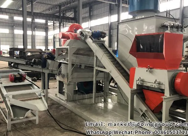 High Separating Rate Copper Cable Granulator Machine photo-3
