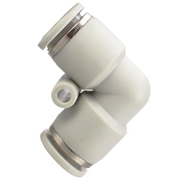 PV Series 2 Way L Type Elbow Plastic Tube-to-tube Quick Connector Pneumatic Push In Fittings photo-4