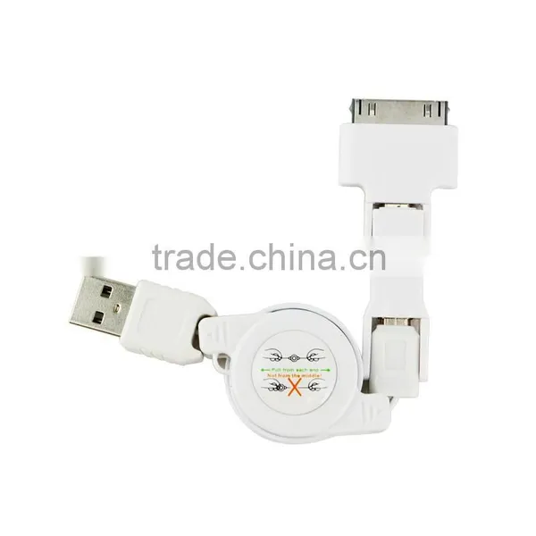 Hot Selling New Product Multi-functional Retractable Data Cable