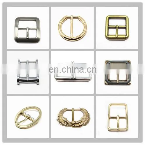 High-End Delicate Noble Golden Metal Belt Buckle Rhinestone Buckle For High-grade Clothing photo-5