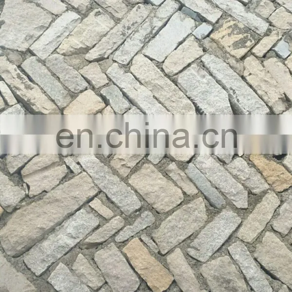 Hot Sale Cheap Natural Rusty Stacked Stone Wall Cladding photo-3