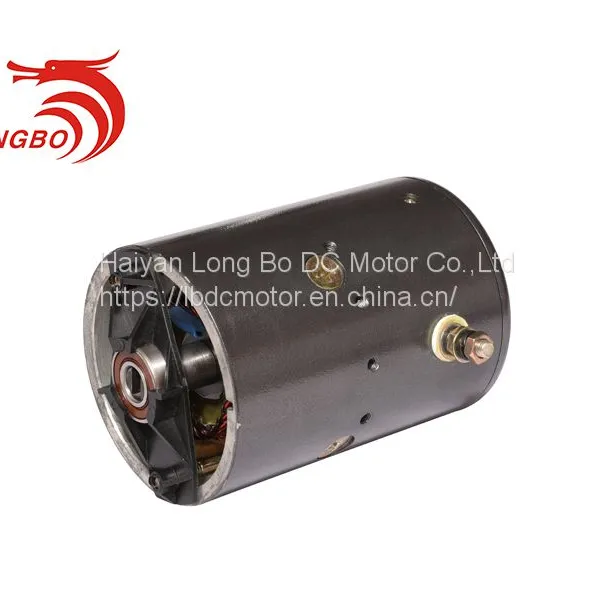 China Famous Manufacturer Made W-8911D 12V Hydraulic dc Carbon Brush Motor for Power Pack photo-2