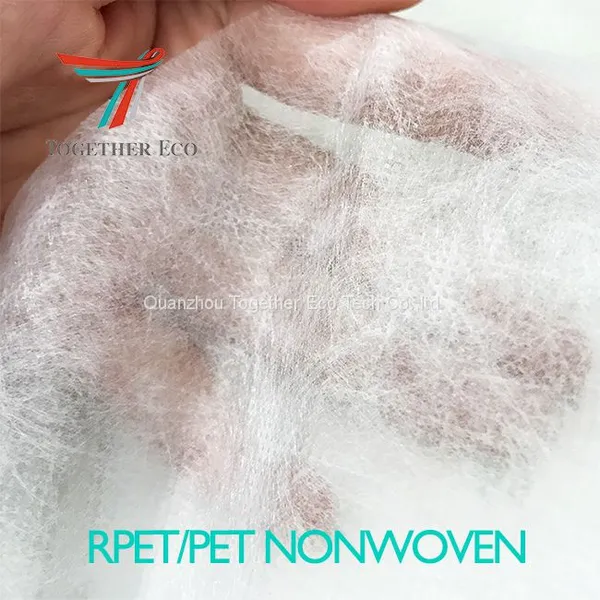 Heat-Resistant Pet Nonwoven Fabric 100 Polyester Spunbond Non Woven Fabric Rolls For Wall Paper photo-4