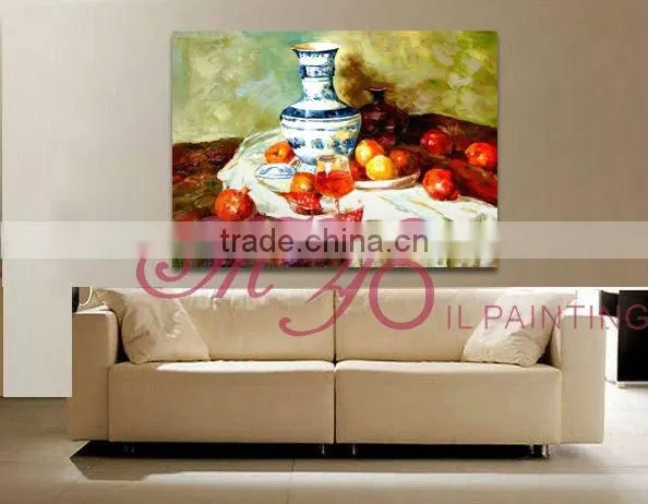 Stil Life Remarkable Artwork Popular Genuine Handmade Oil Painting Ct-99 photo-6