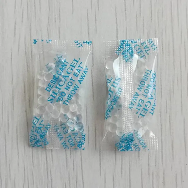 OPP Bag 1g Silica Gel Desiccant Moisture Absorber Beads Food Grade